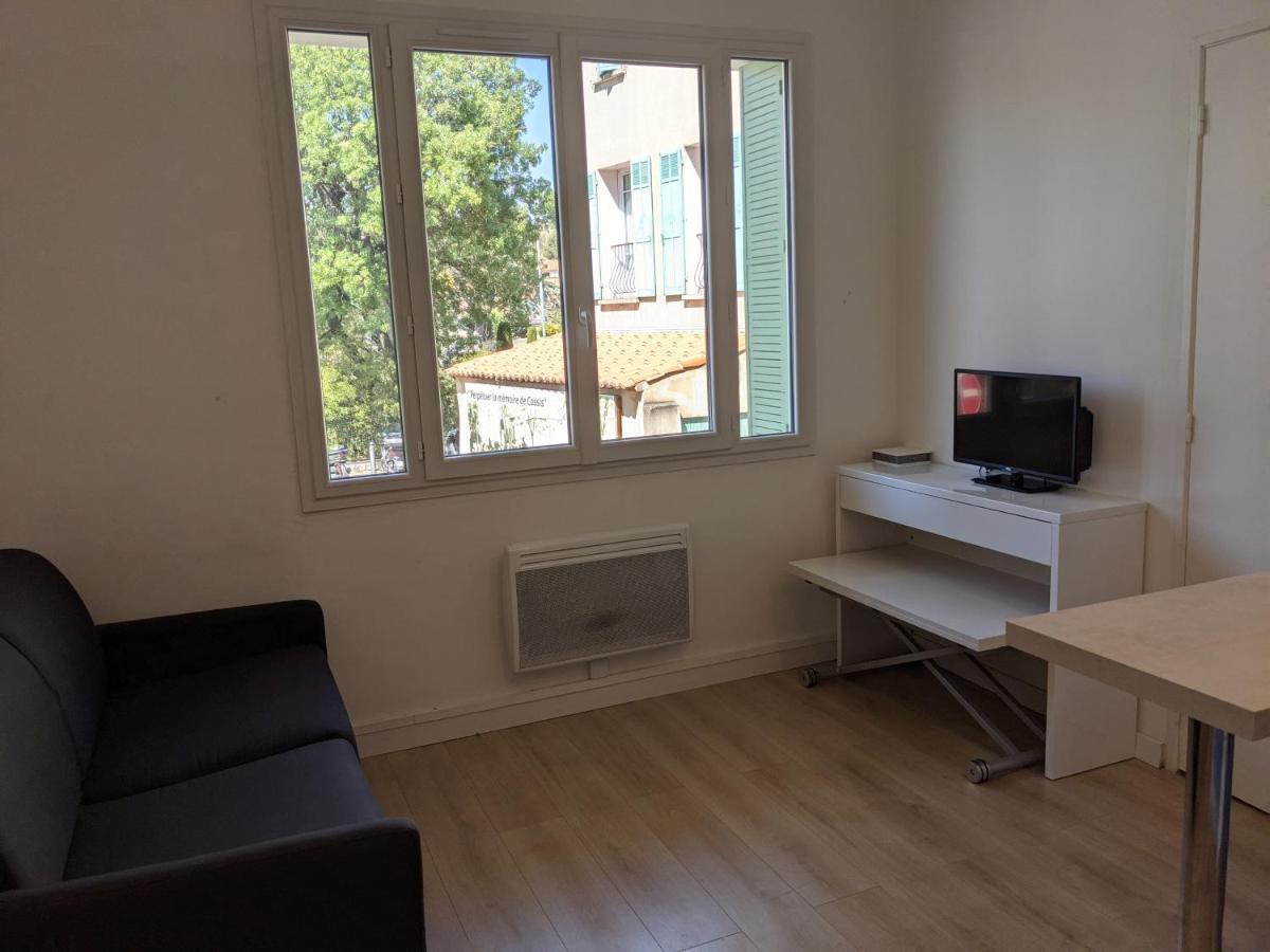 Appartement Au Coeur De Cassis Vue Sur Le Parc Exterior foto